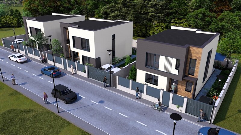 Bragadiru- Ilfov Casa premium / 5 camere / 3 bai / incalzire in pardoseala