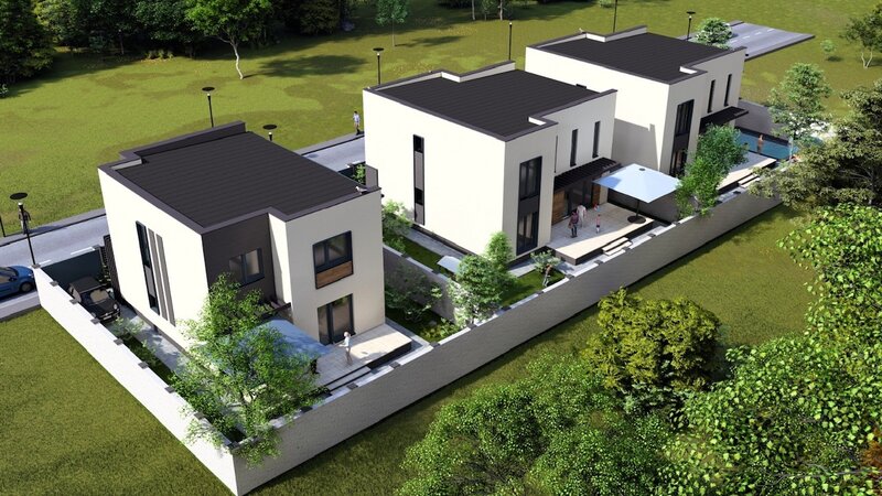 Bragadiru- Ilfov Casa premium / 5 camere / 3 bai / incalzire in pardoseala