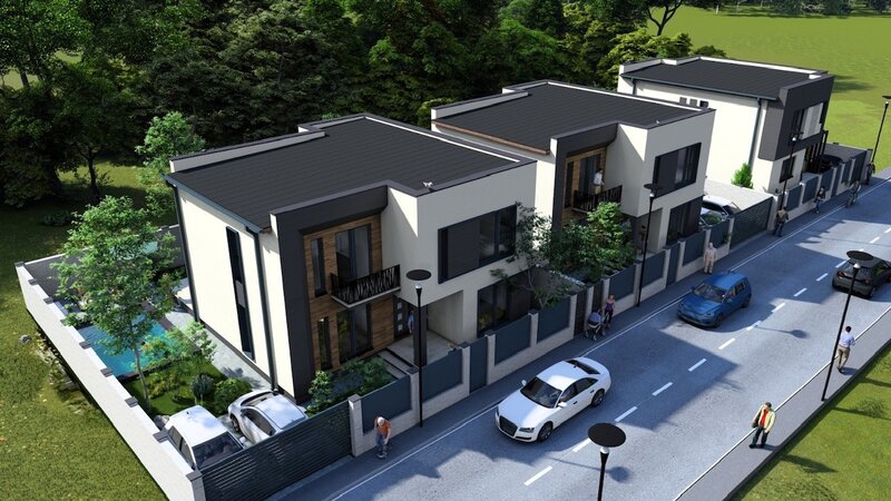 Bragadiru- Ilfov Casa premium / 5 camere / 3 bai / incalzire in pardoseala